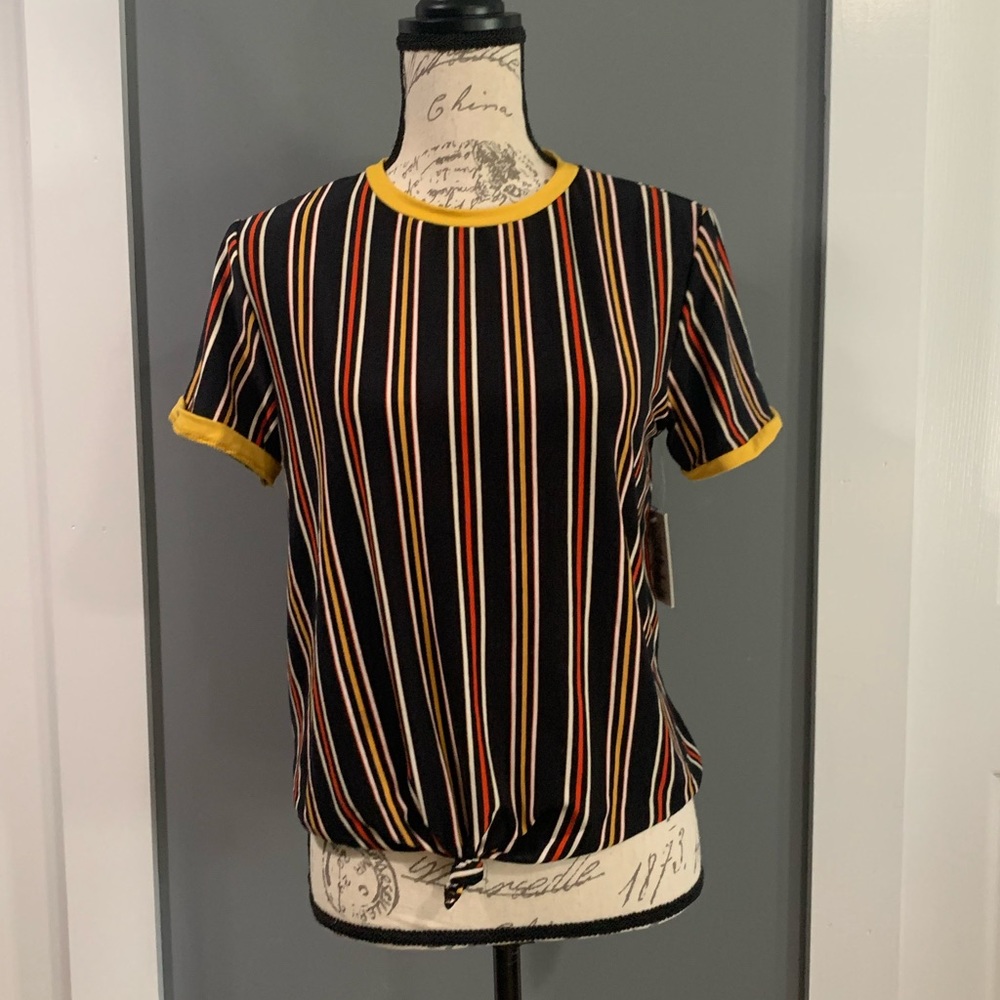 Vibe Striped Top